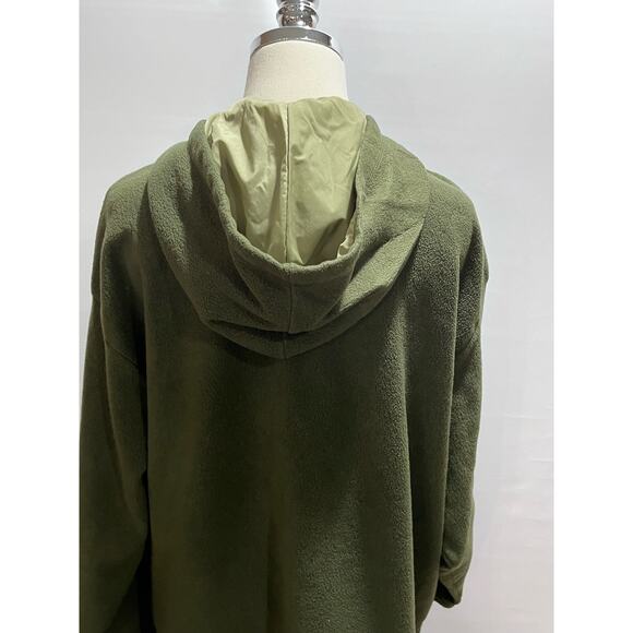 Vintage Warner Bros 2001 Looney Tunes Tweety Bird Quarter Zip Pullover Hoodie XL - Picture 6 of 11